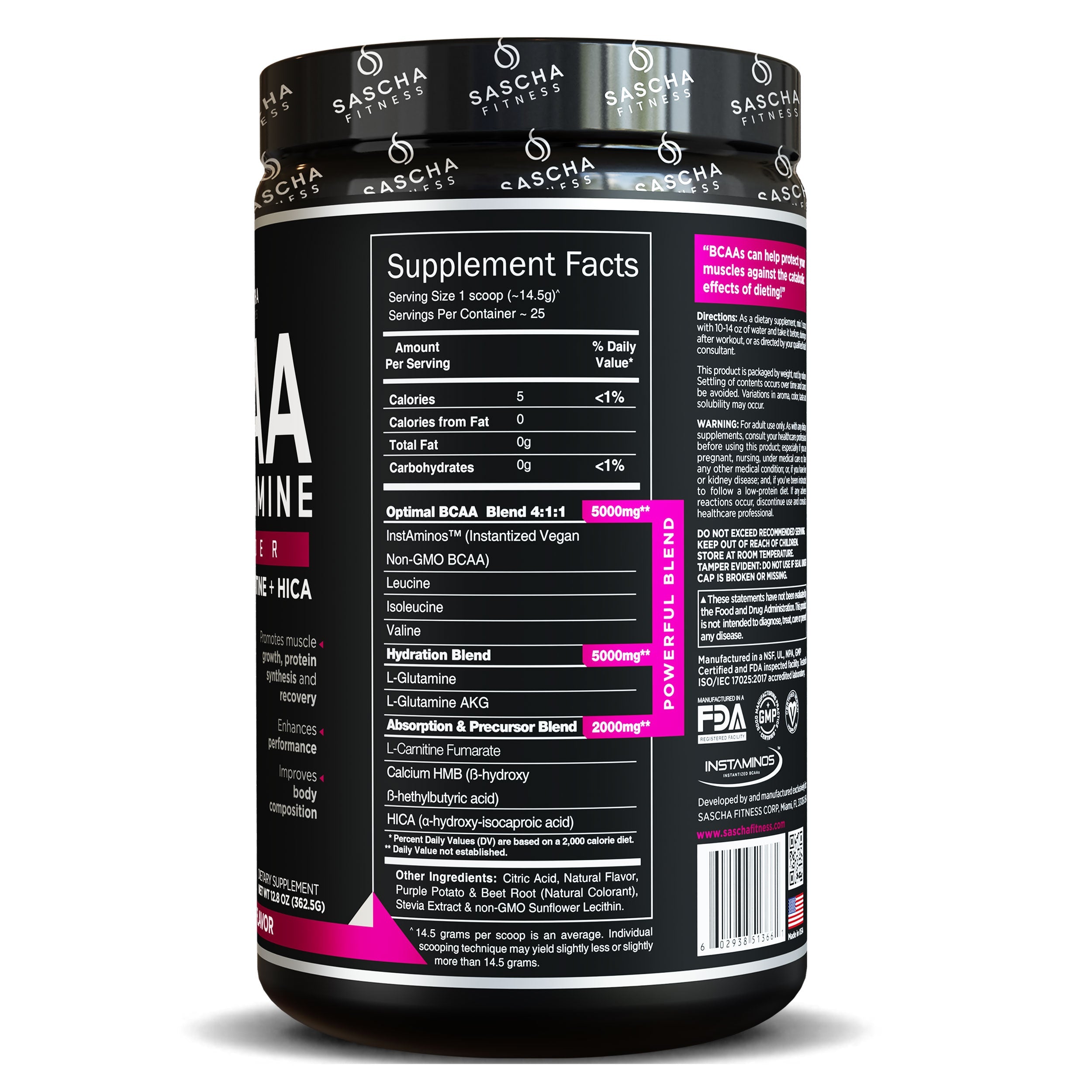 BCAA Natural - Grape