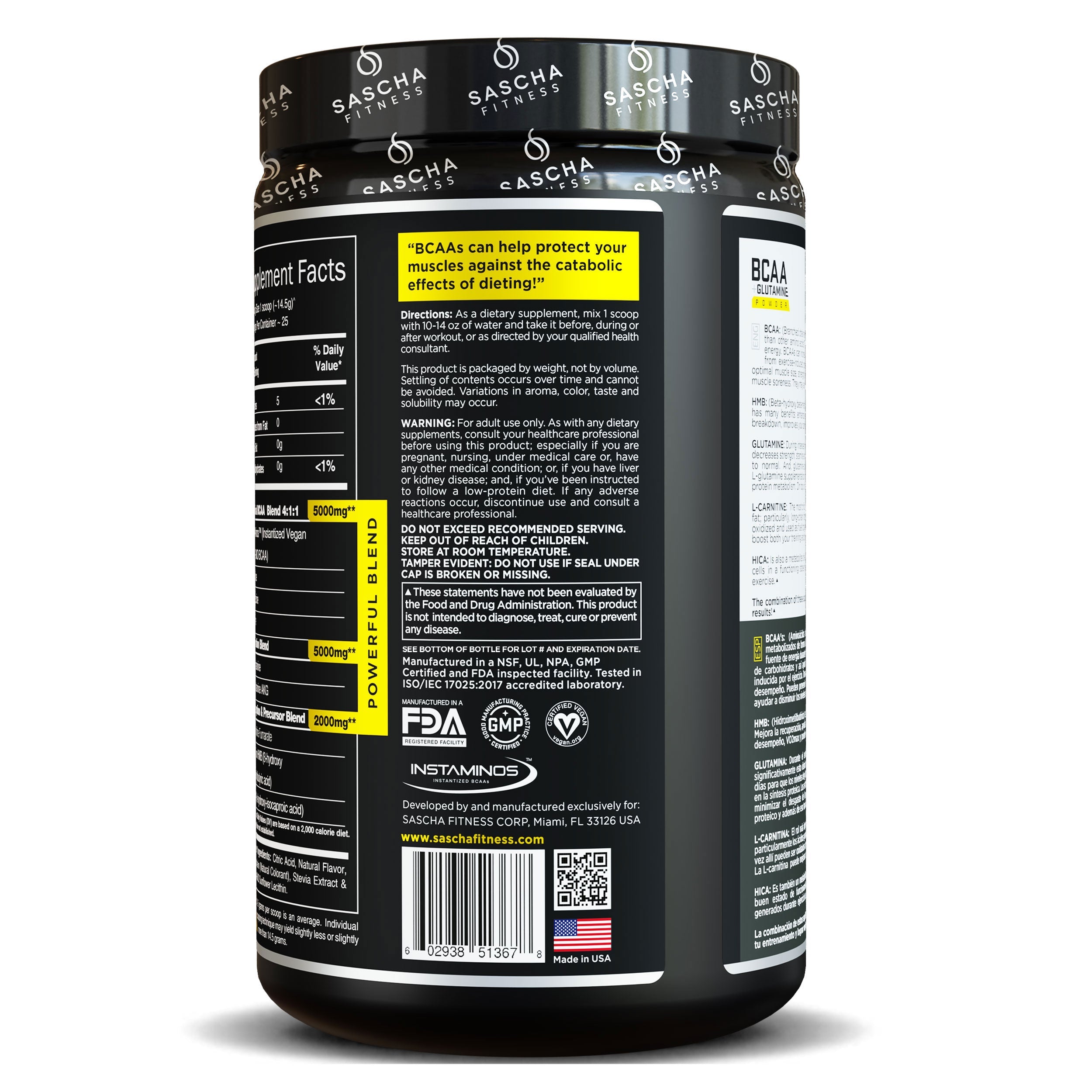 BCAA Natural - Pineapple