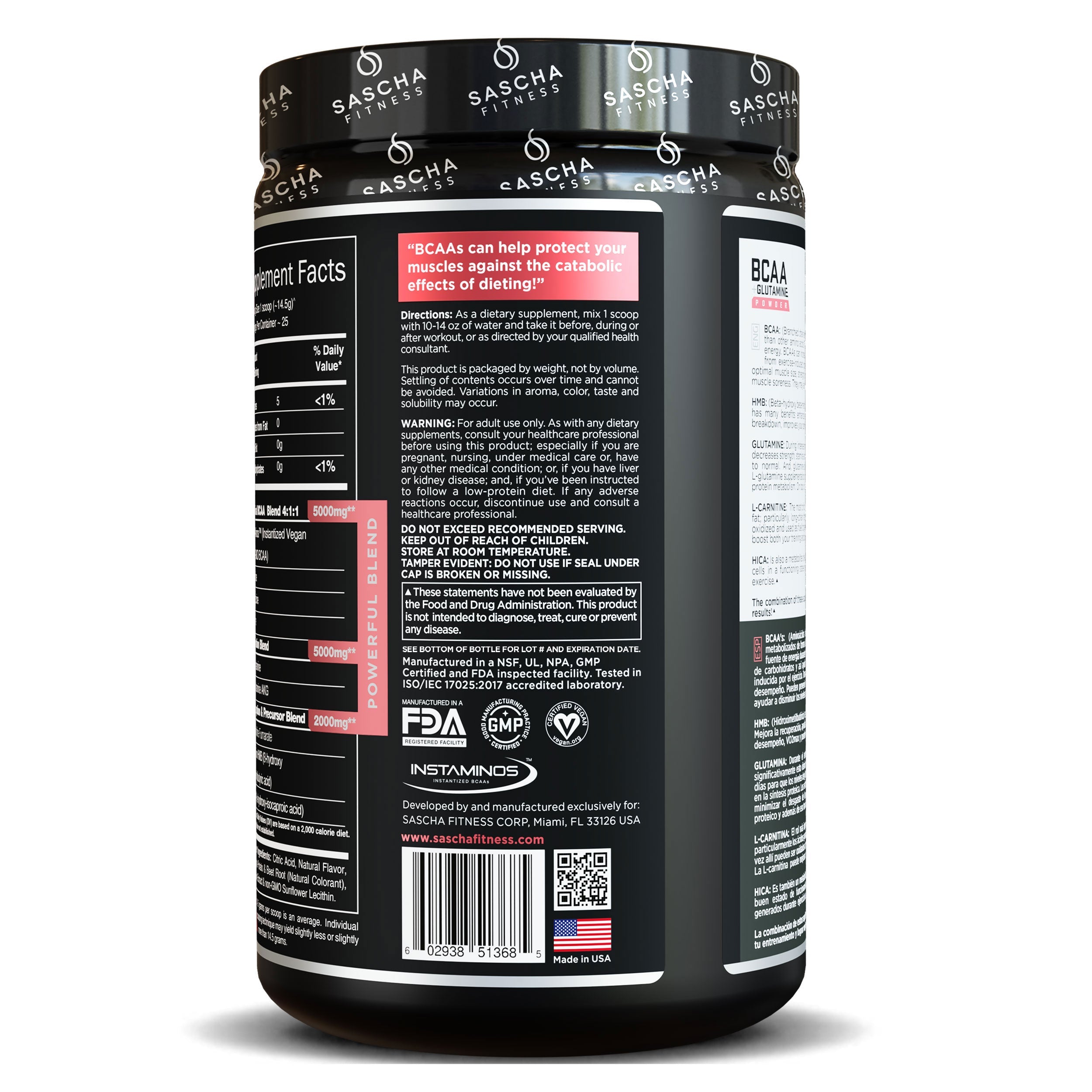 BCAA Natural - Watermelon