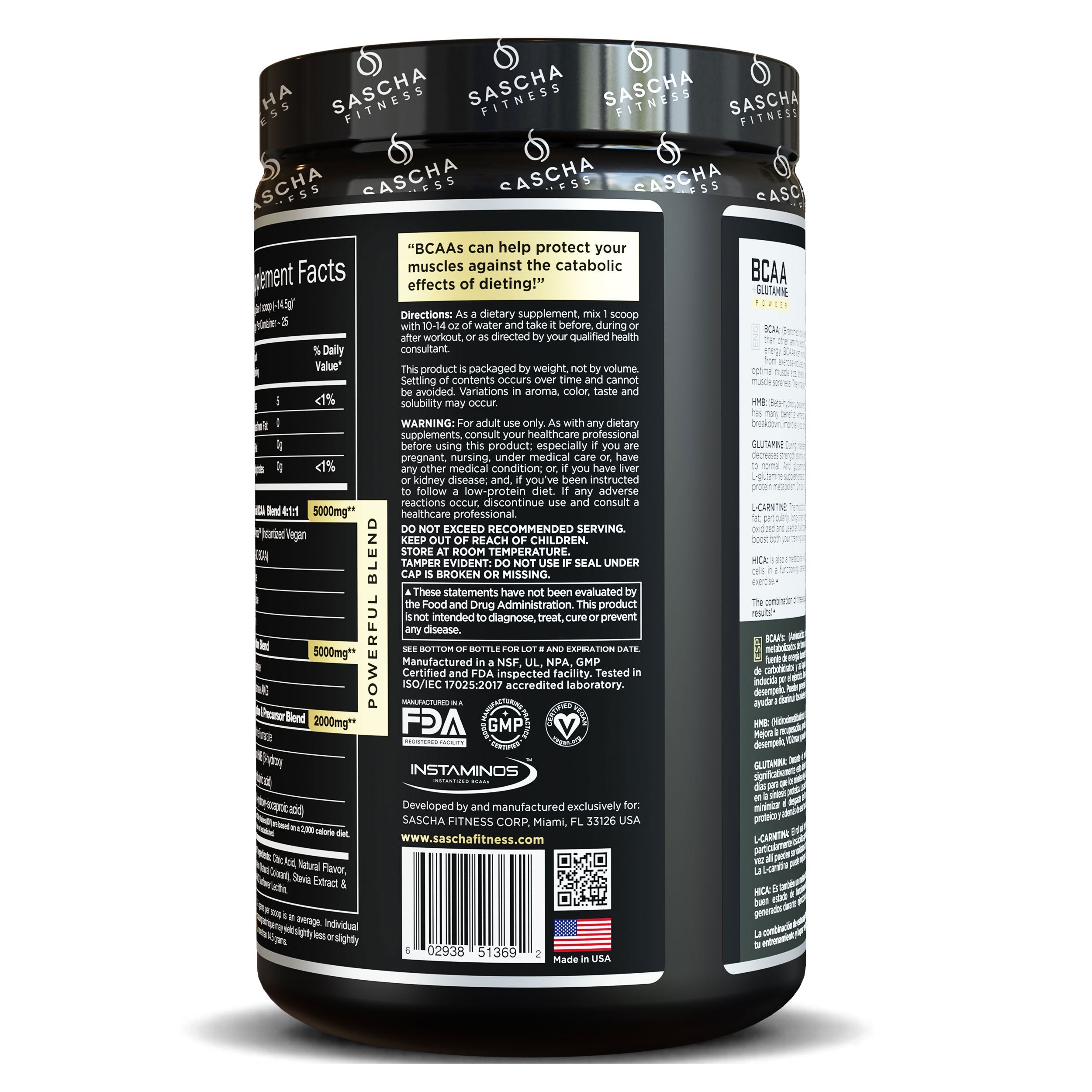 BCAA Natural - Piña Colada