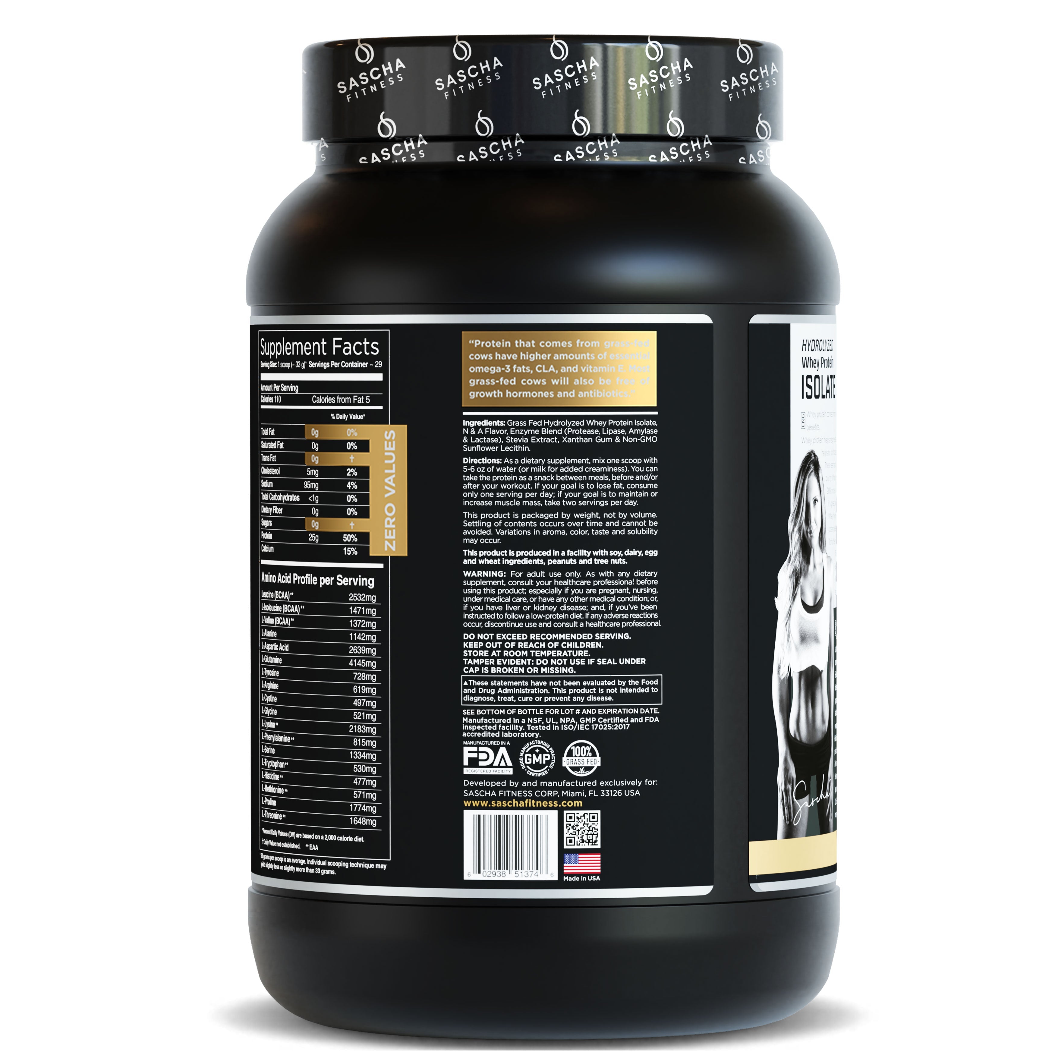 Hydrolyzed Whey Protein Isolate Caramel