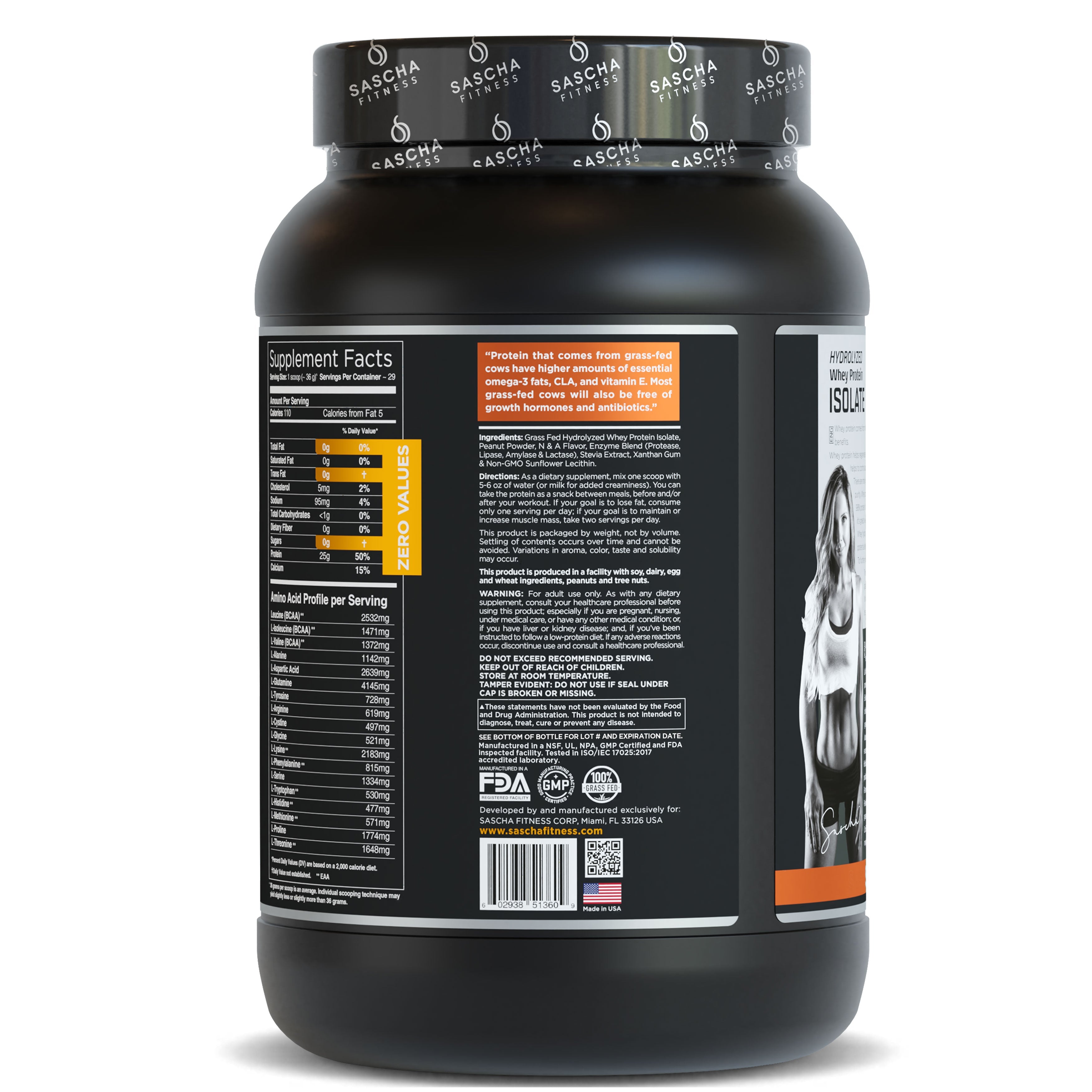 Hydrolyzed Whey Protein Isolate Peanut Butter