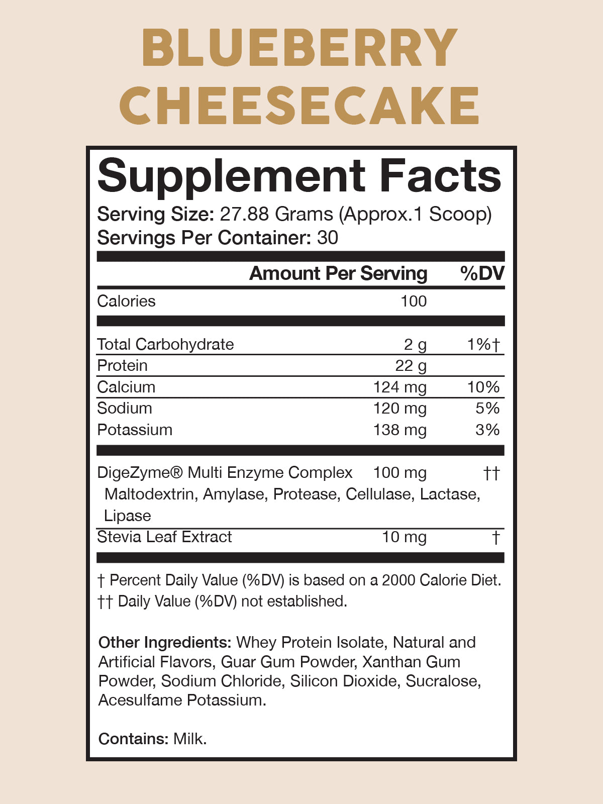 Whey Isolate Protein