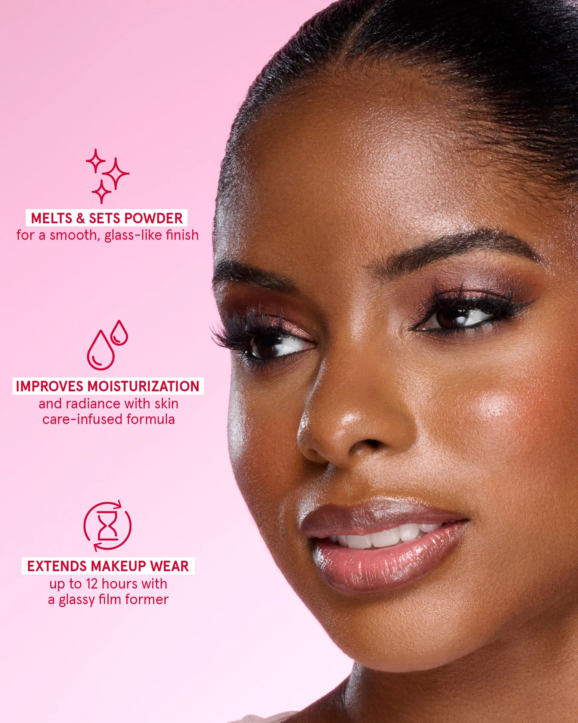 Powder Melt Flass Setting Spray