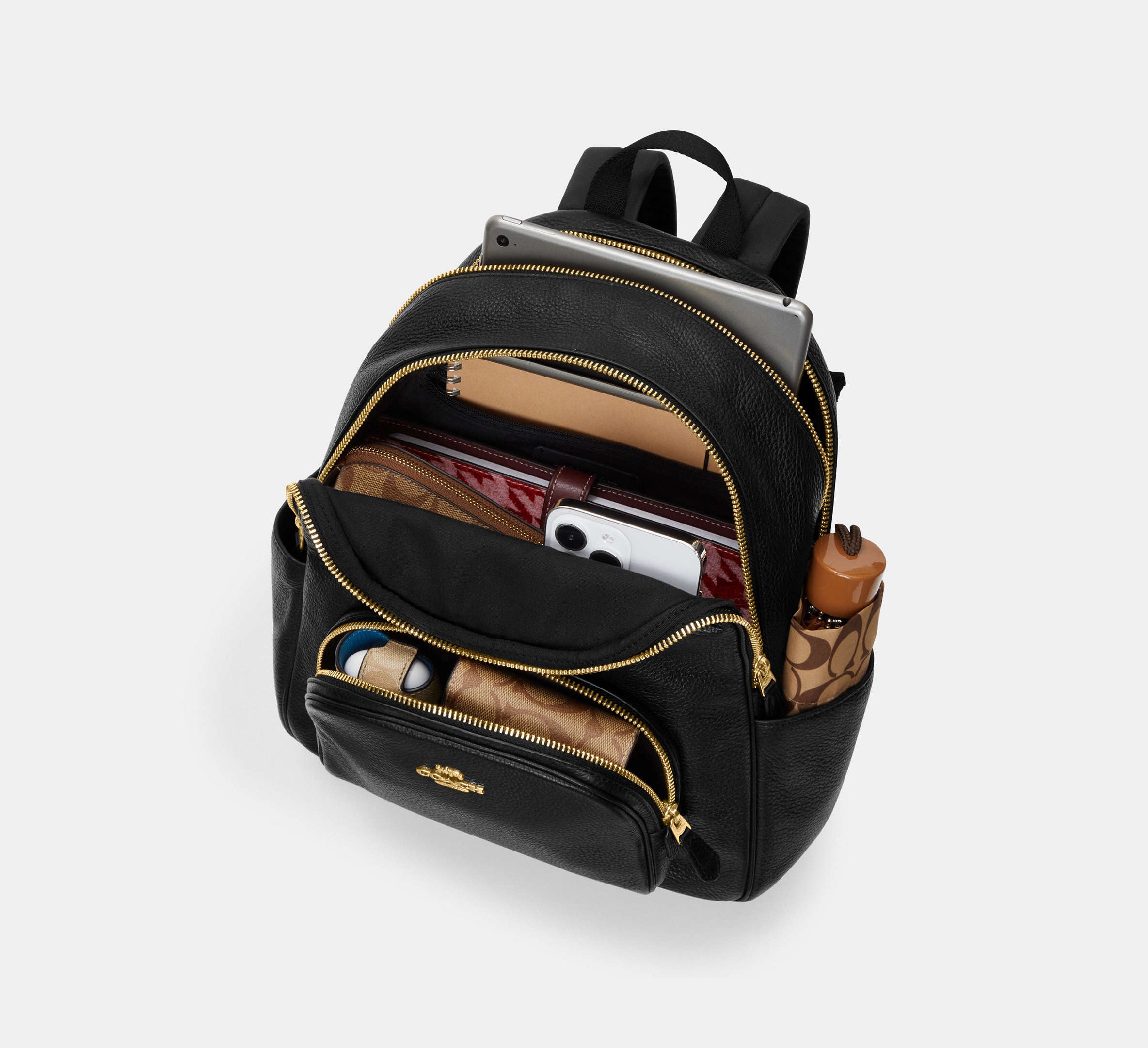 Court Backpack With Cherry Print