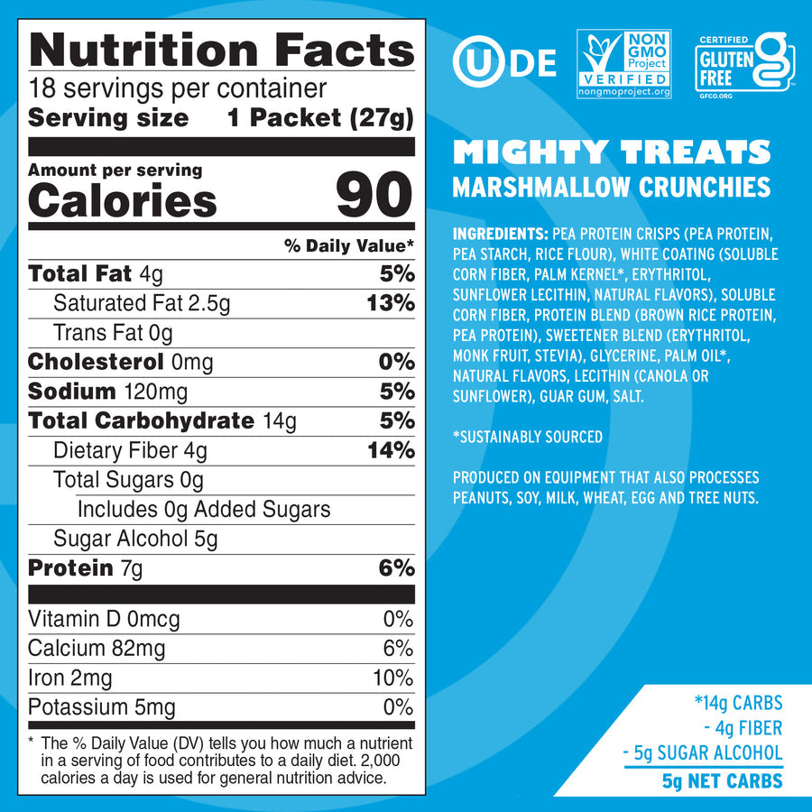 Marshmallow Crunchies - 18 Count