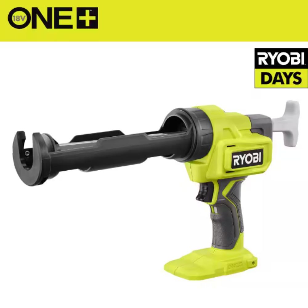 Ryobi - ONE+ 18V Cordless 10 oz. Caulk & Adhesive Gun | Pistola de Calafateo Inalámbrica para Sellador y Adhesivo