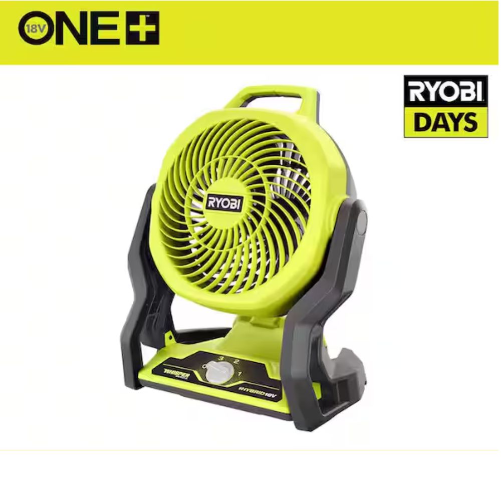 ONE+ 18V Cordless Hybrid WHISPER SERIES 7-1/2 in. Fan