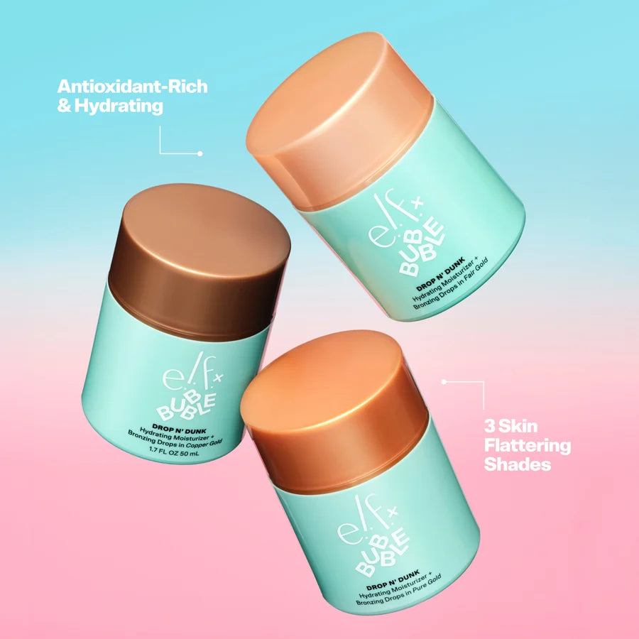 Drop N’ Dunk Bronzing Drops + Slam Dunk Hydrating Moisturizer
