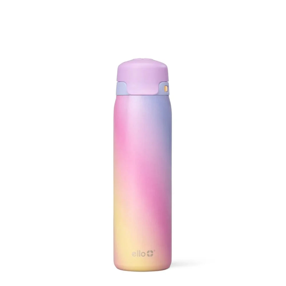 Flip & Fill 22 oz Stainless Steel Water Bottle