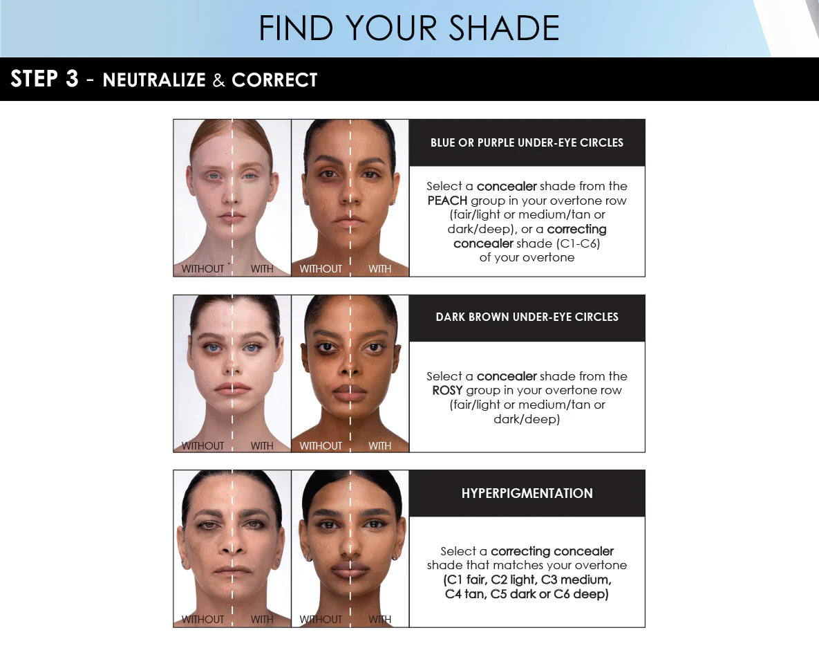 Hy-Glam Brightening & Hydrating Medium to Full Coverage Crease Proof Serum Concealer