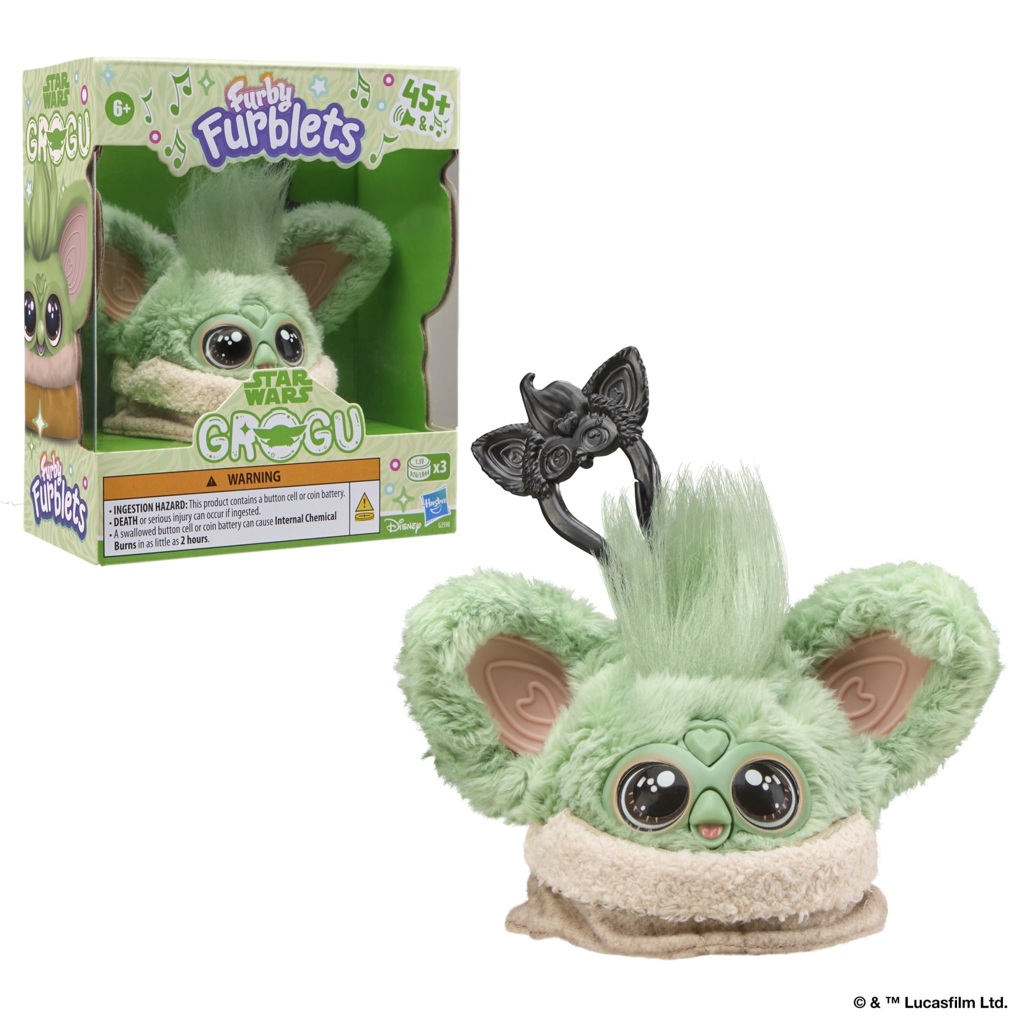 STAR WARS™ Grogu 3" Mini Electronic Plush Toy