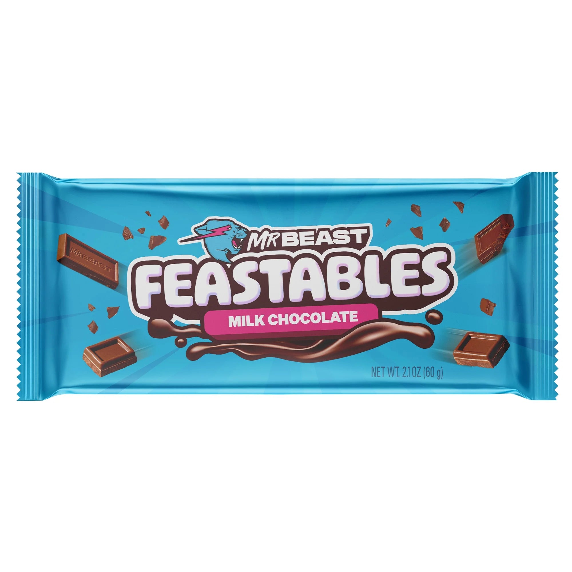 MrBeast Feastable Milk Chocolate Bar 60 gr