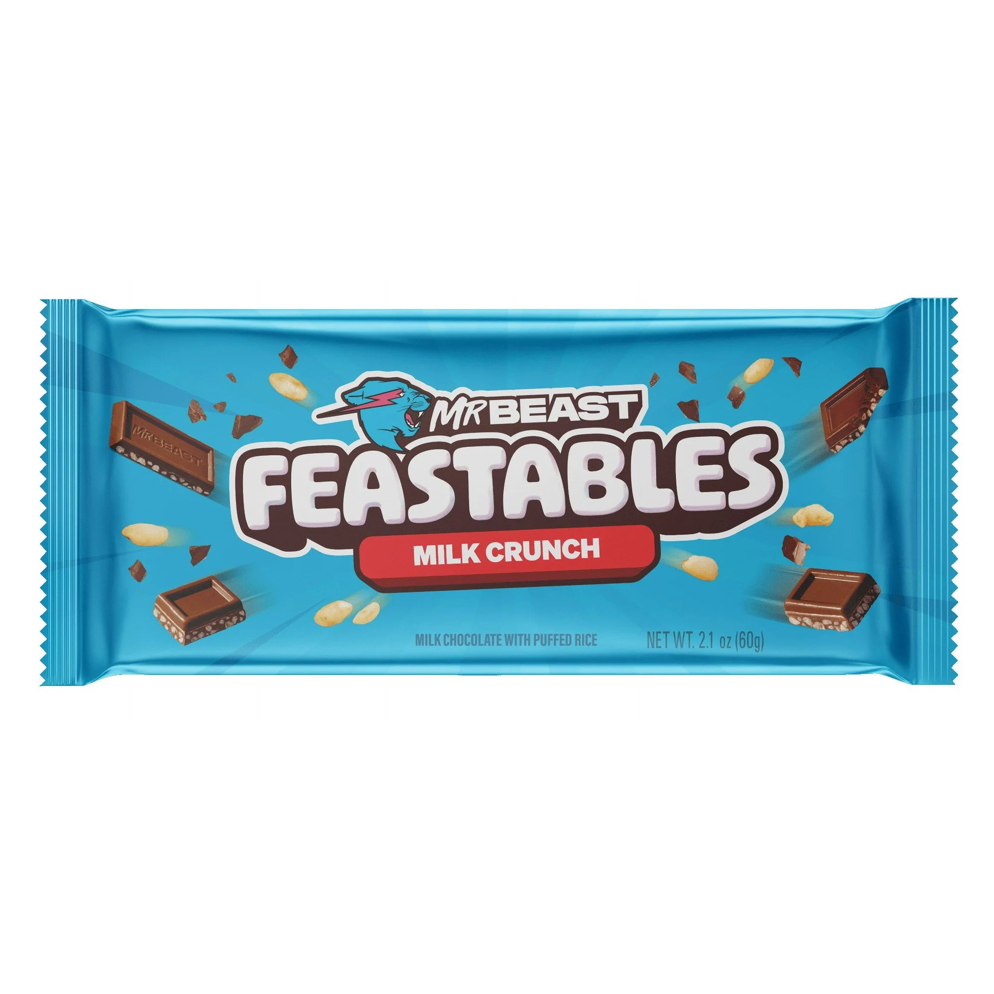 MrBeast Feastable Milk Chocolate Bar 60 gr