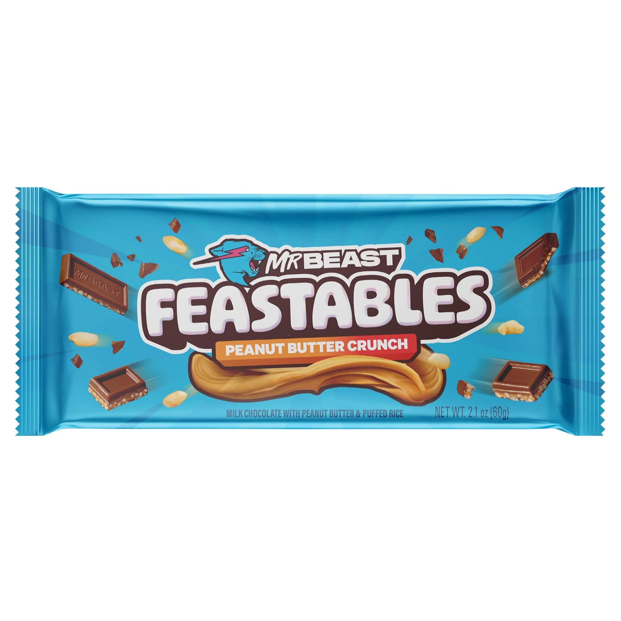 MrBeast Feastable Milk Chocolate Bar 60 gr