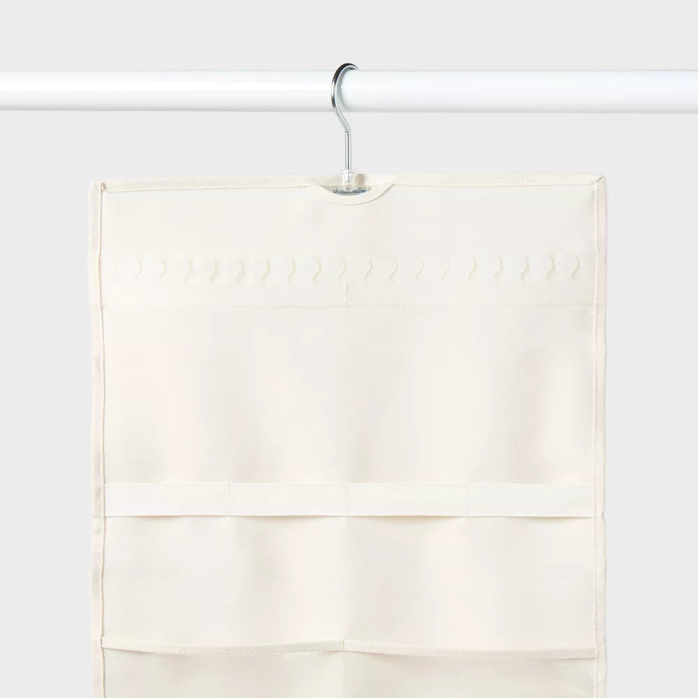Hanging Jewelry Organizer Off-White
