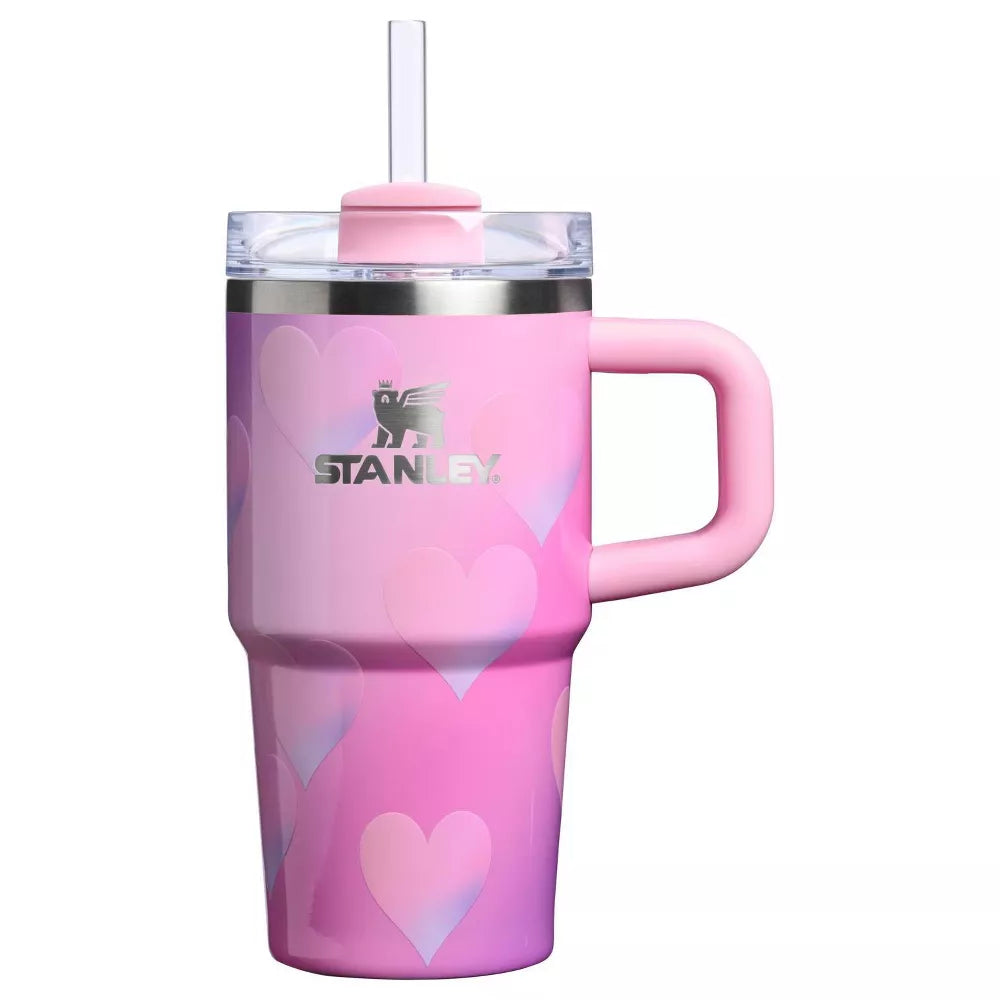 Stanley Valentine's Day 20 oz Stainless Steel H2.0 Flowstate Quencher Tumbler