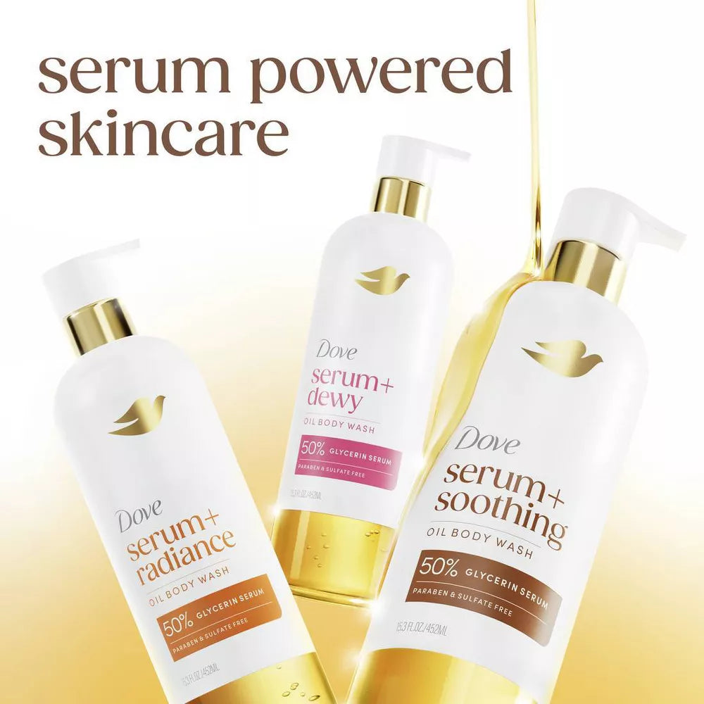 Beauty Sandalwood Serum+Soothing Oil Body Wash