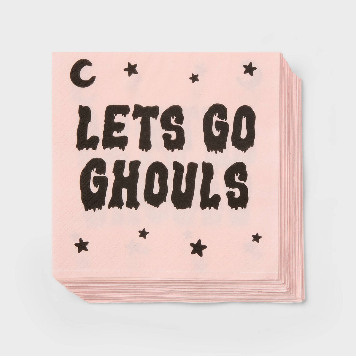 Servilletas Halloween Spritz Let's Go Ghouls rosas paquete de 30 piezas