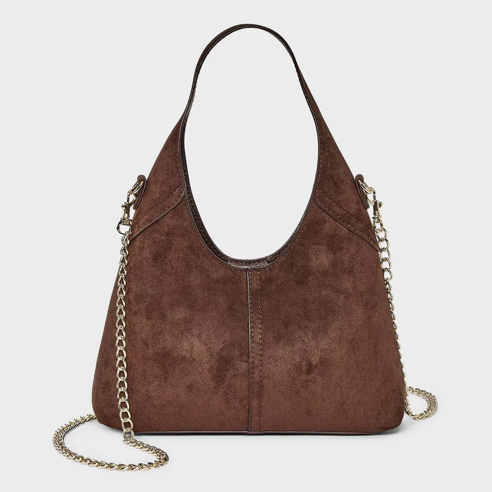 Mini Slouchy Chain Handbag