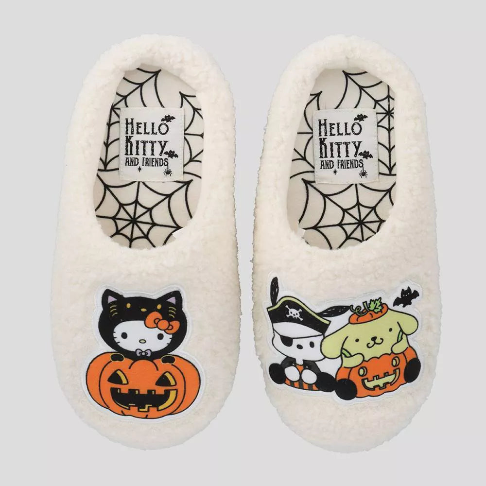 Women's Pumpkin Scuff Slide Slippers - Off-White