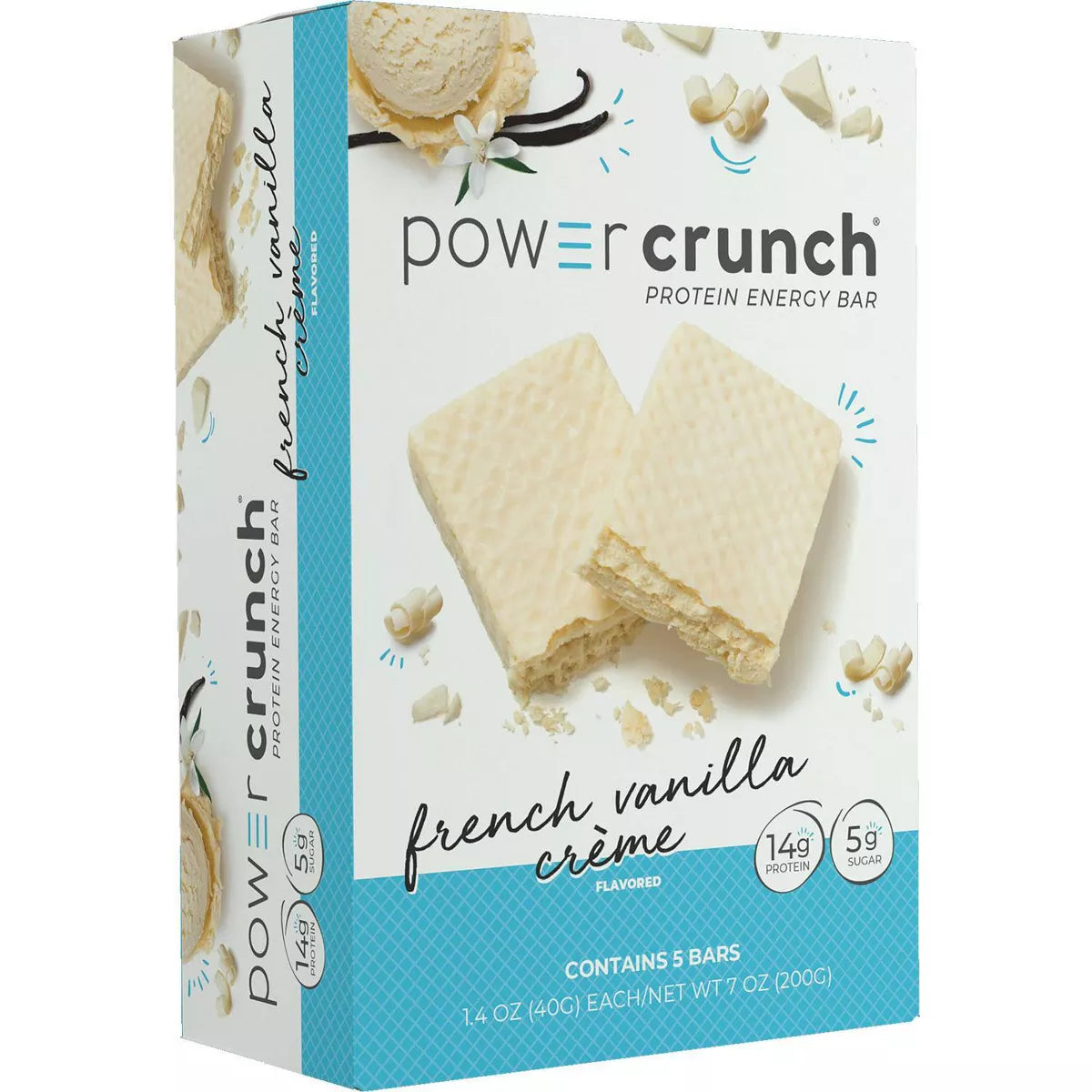 Power Crunch Wafer Protein Energy Bar - 5pk