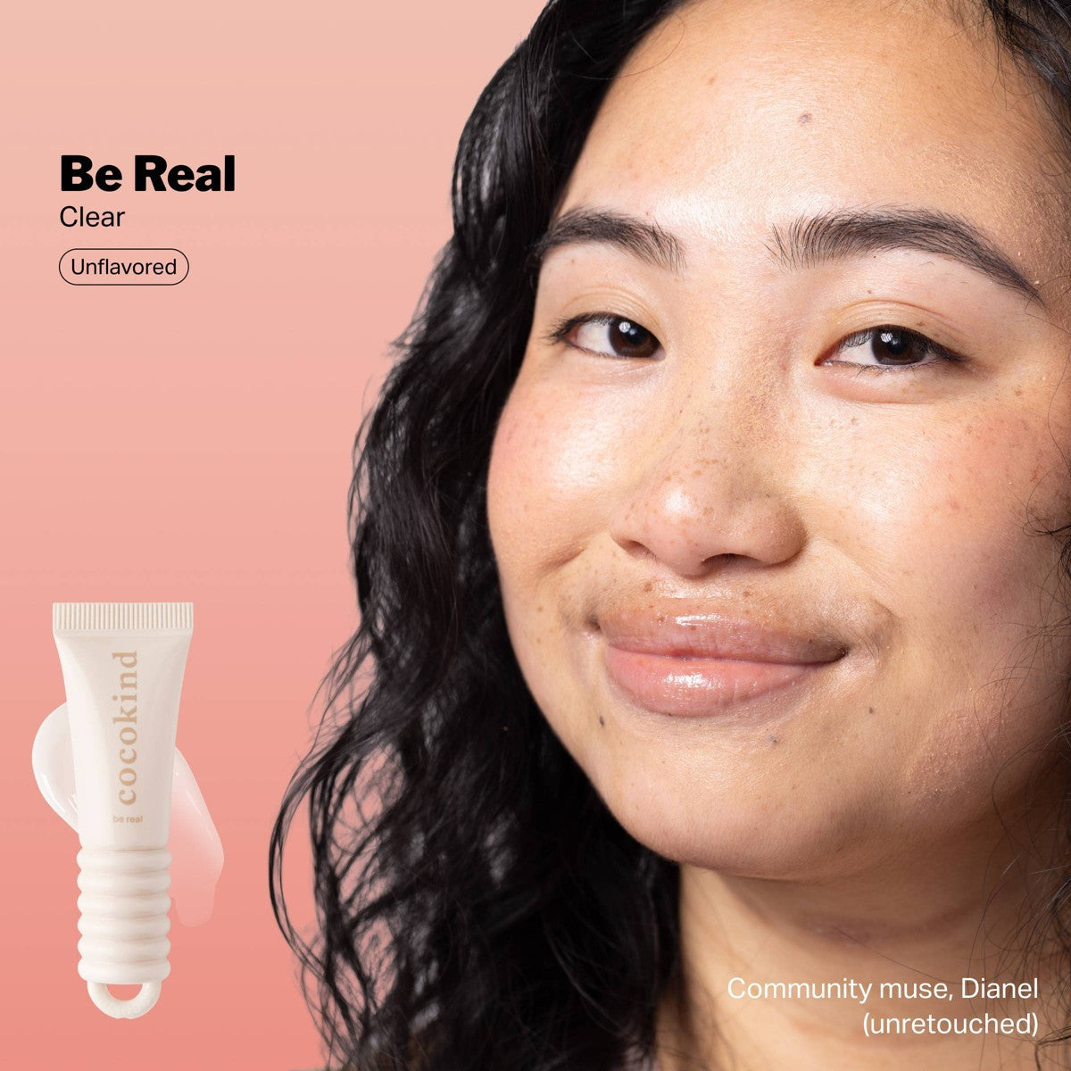cocokind Ceramide Lip Blur Balm Mini Kit con tonos Be Real, Be Brave, Be Bold y Be Rosy