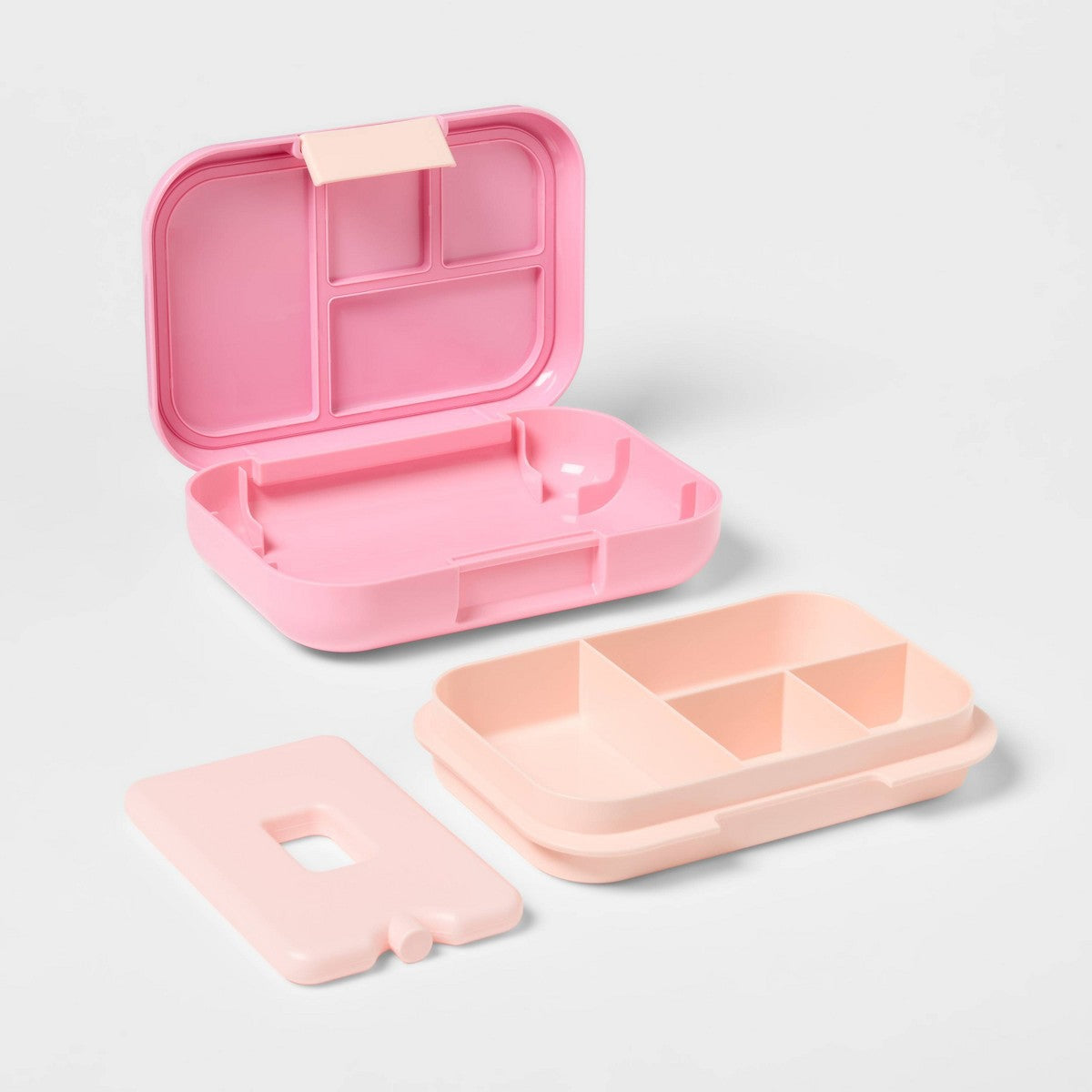 Contenedor infantil Pillowfort Pink para lunch y snacks