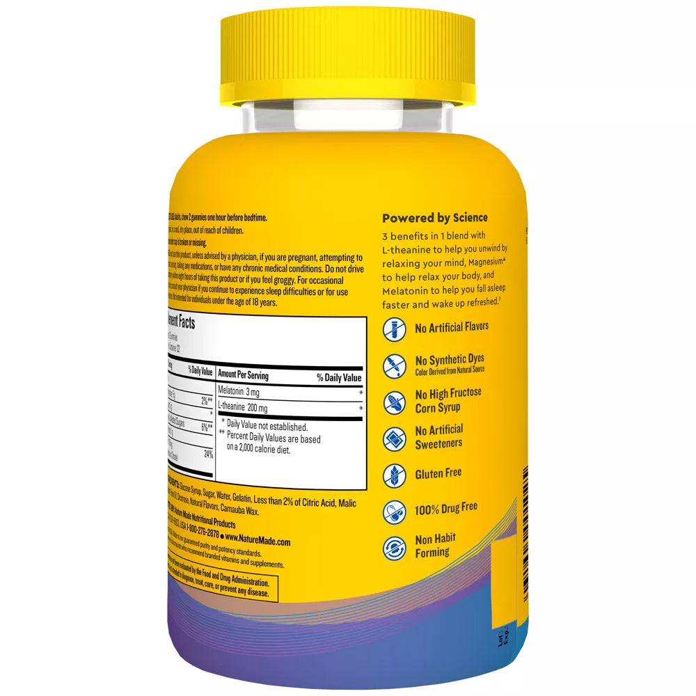 Wellblends Sleep and Recover Sleep Aid Gummies with Melatonin, L theanine and Magnesium