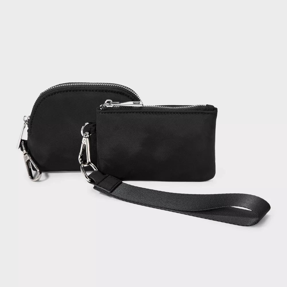 Girls' Floral Printed Quilted Wristlet Pouch