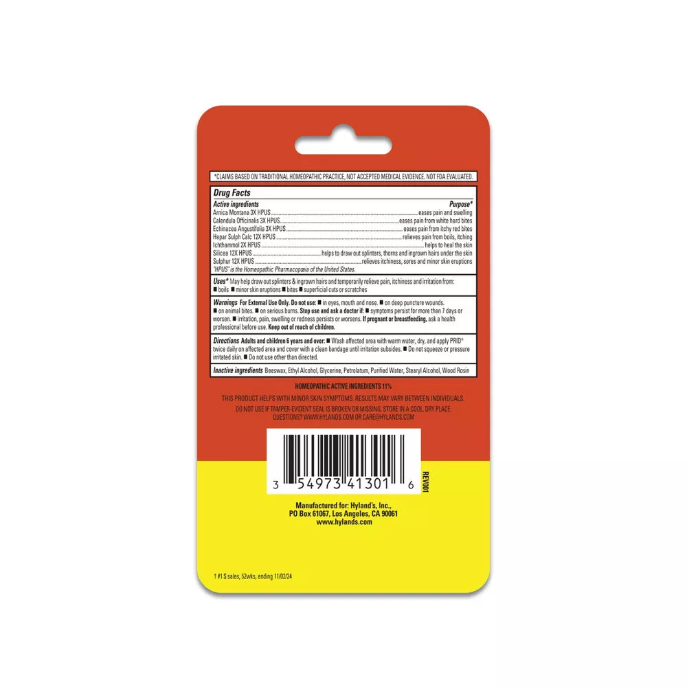 PRID Pain Relief & Irritant Drawing Salve Ointment