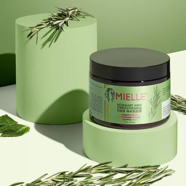 Rosemary Mint Strengthening Hair Masque