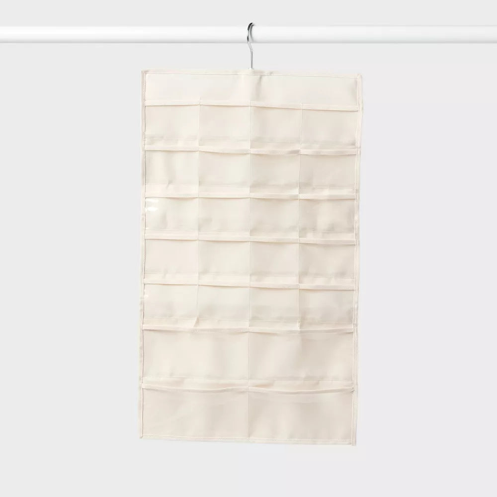 Hanging Jewelry Organizer Off-White