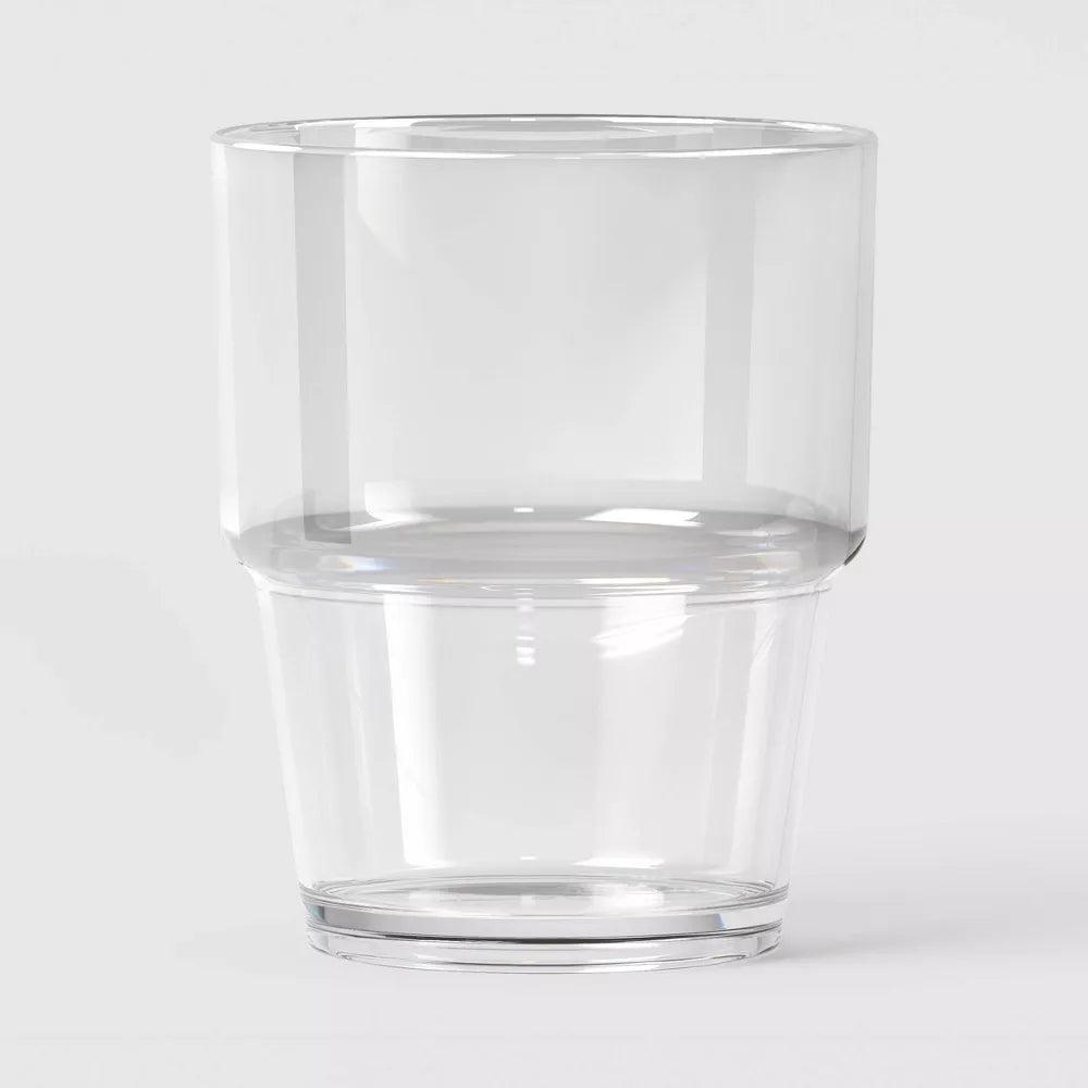 15 fl oz Plastic Everyday Drinkware Stacking Tumbler