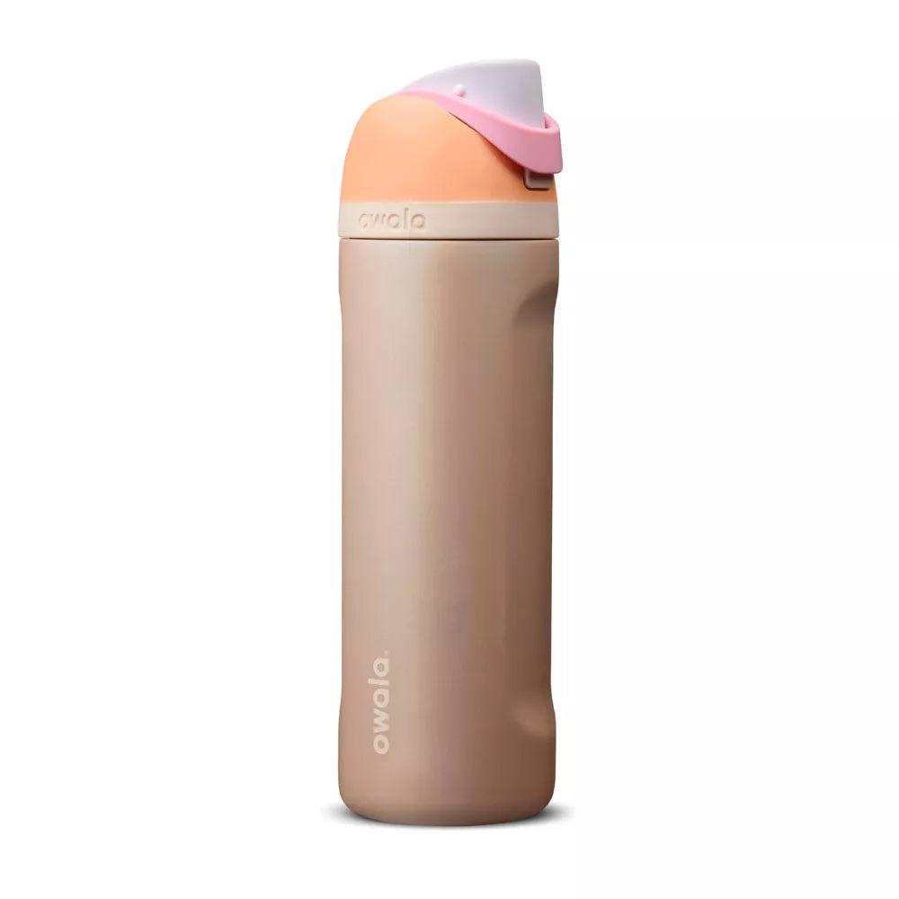 Owala 24 oz FreeSip Insulated Water Bottle color pastel #Color_OWA Main Squeeze