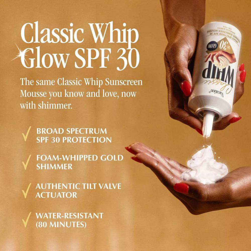 Classic Whip Glow Shimmer Sunscreen SPF 30