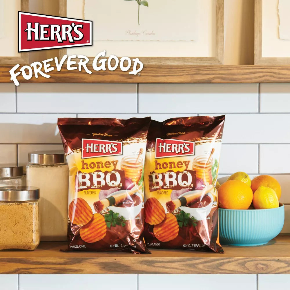 Honey BBQ Ripple Potato Chips
