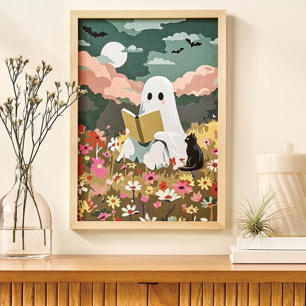 Reading Ghost Paint by Number Activity Kit - Halloween