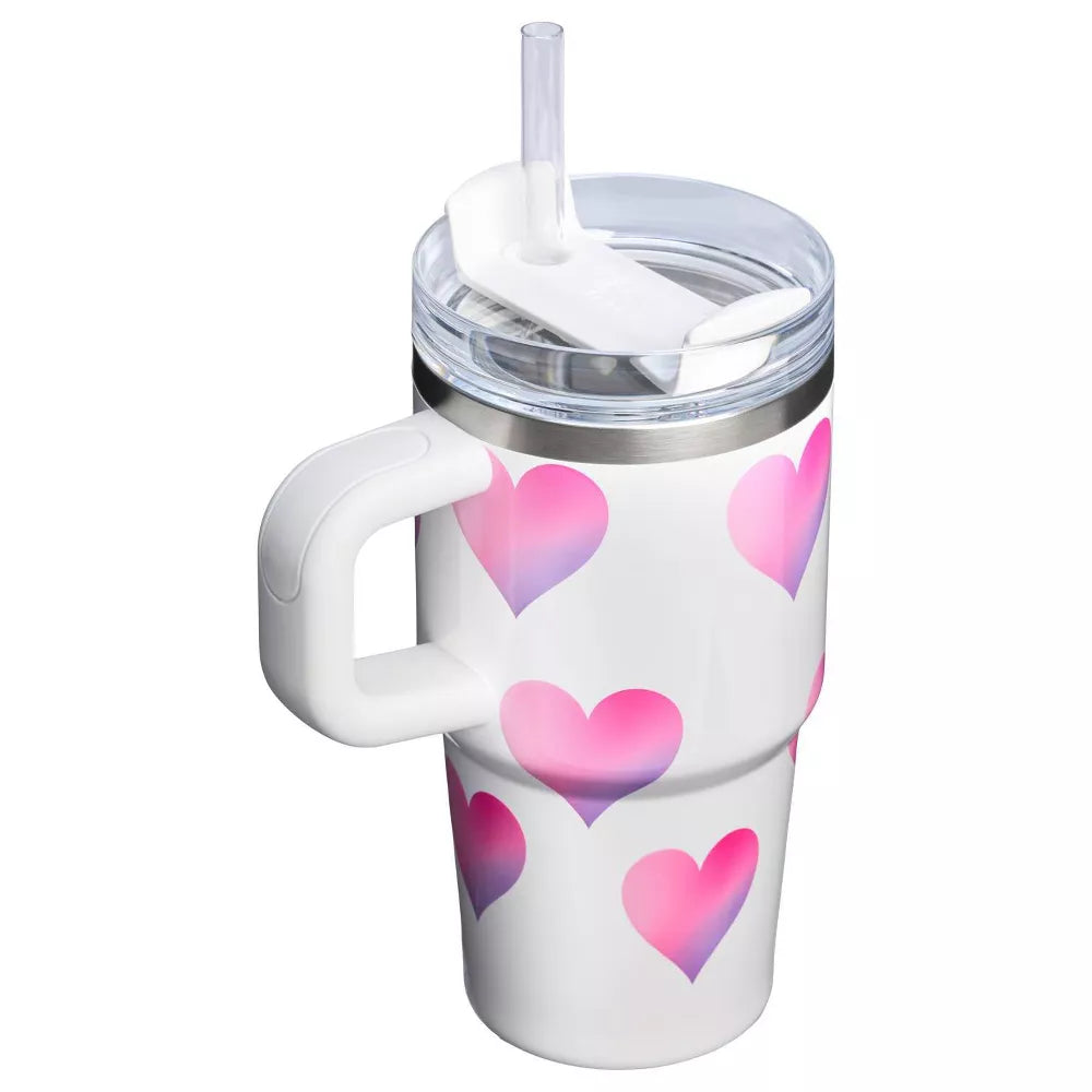 Stanley Valentine's Day 20 oz Stainless Steel H2.0 Flowstate Quencher Tumbler