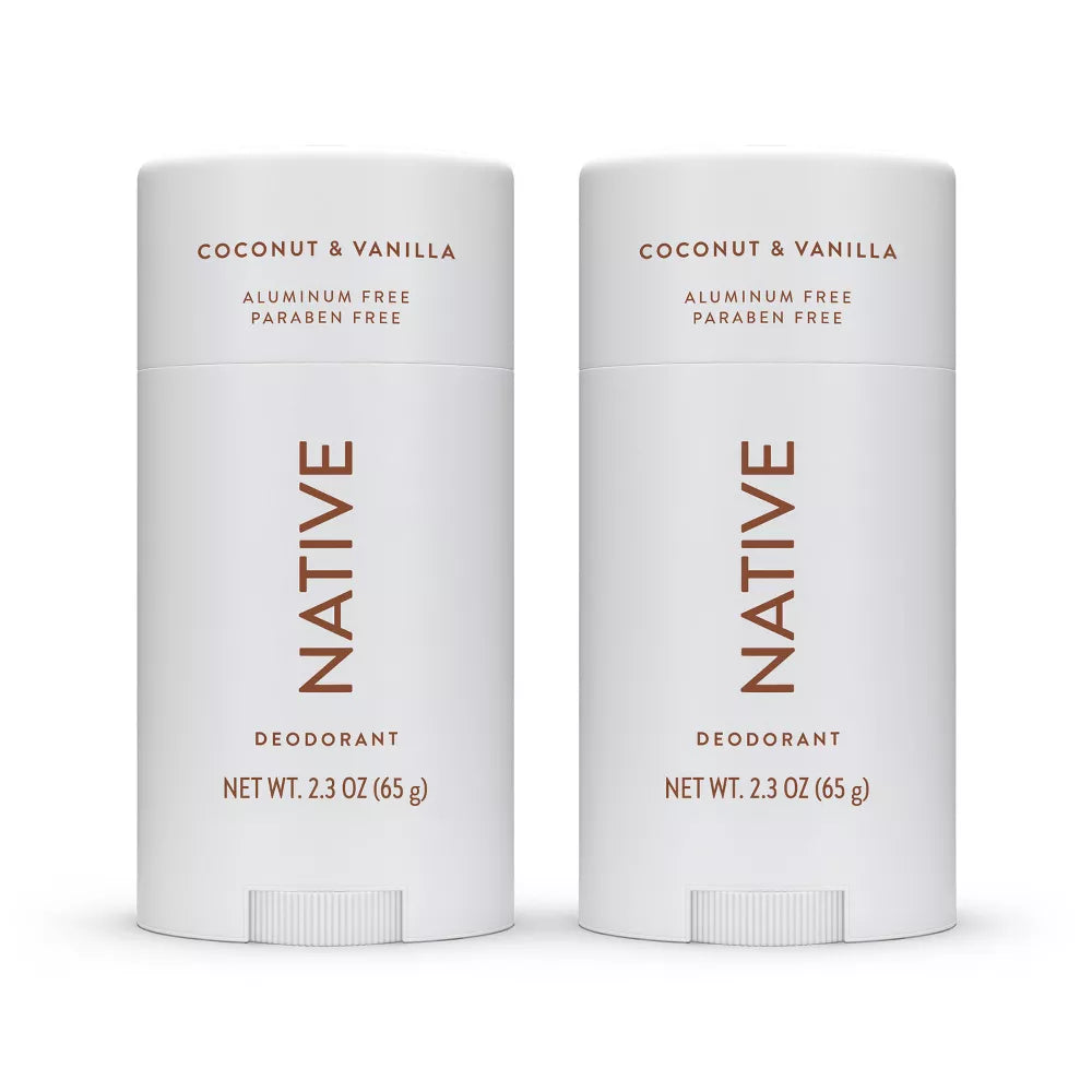 Twin Pack Deodorant - Coconut & Vanilla