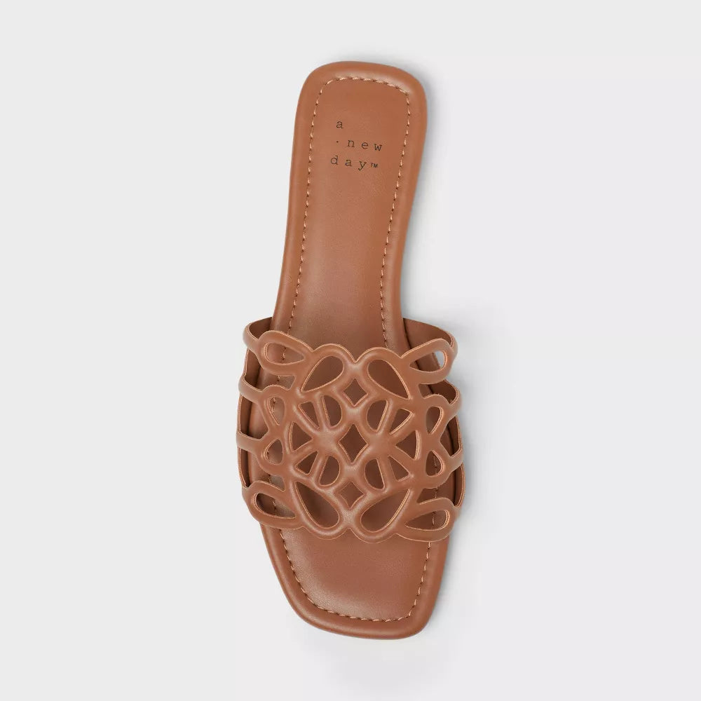 Women’s Wide Width Fiona Slide Sandals