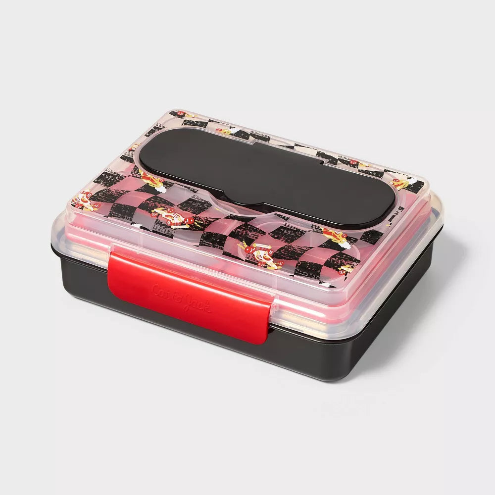 cat-jack-stainless-steel-bento-lunch-box-lonchera-bento-infantil #color_CJ Cars