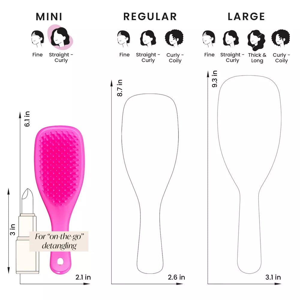 Mini Ultimate Detangler Hair Brush
