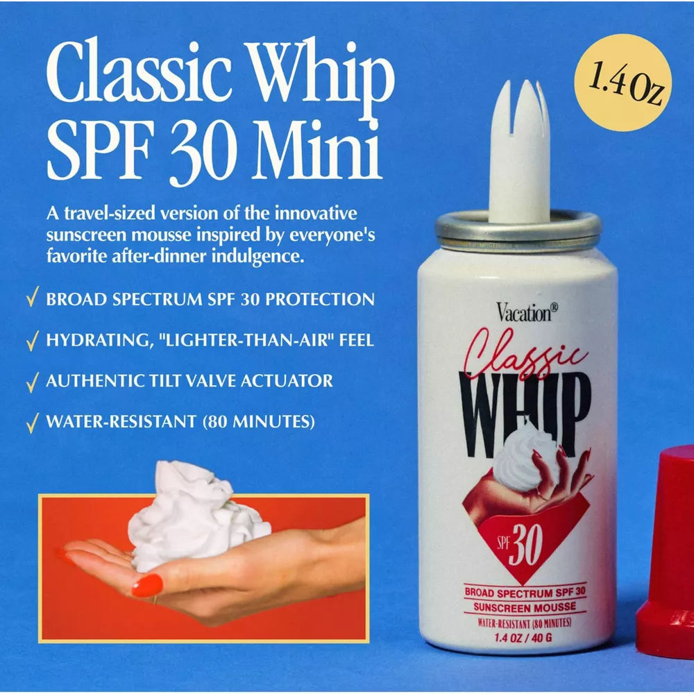 bloqueador solar ligero Vacation Classic Whip resistente al agua