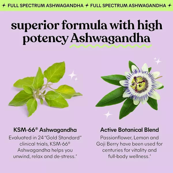 Lemme Chill De-Stress Ashwagandha Vegan Gummies