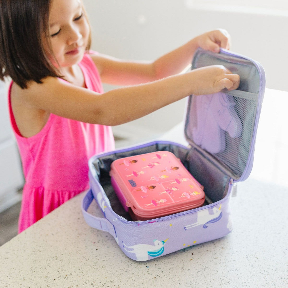 Bento box reutilizable Wildkin Ballerina, vista del producto #color_WIK Ballerina
