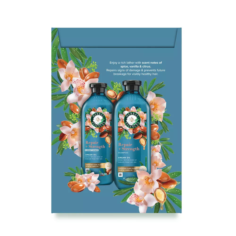 Pure Plants Blend Argan Oil Repairing Color-Safe Shampoo/Conditioner Dual Pack