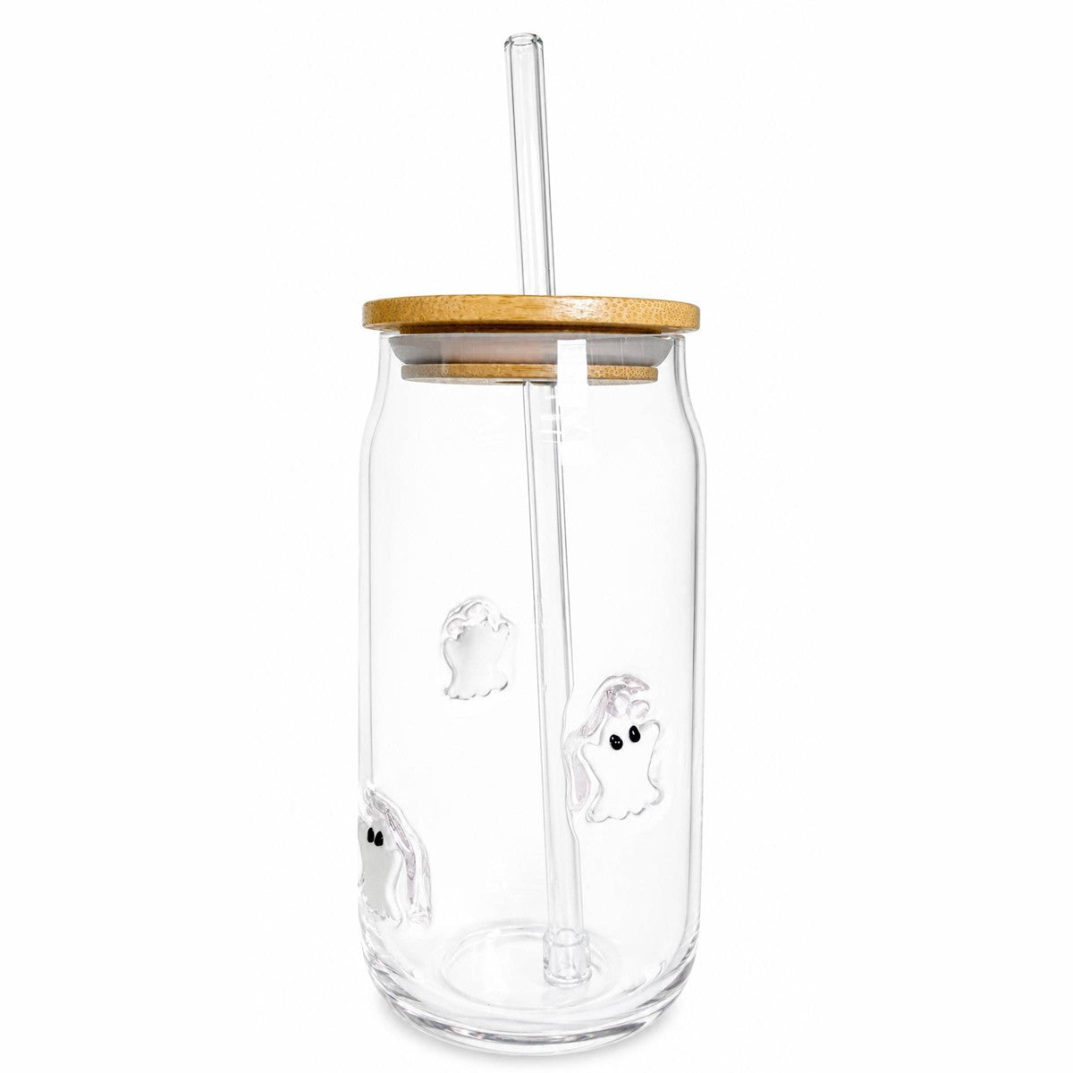 Vaso Ghost de vidrio Madison Home Halloween 518 ml vista principal
