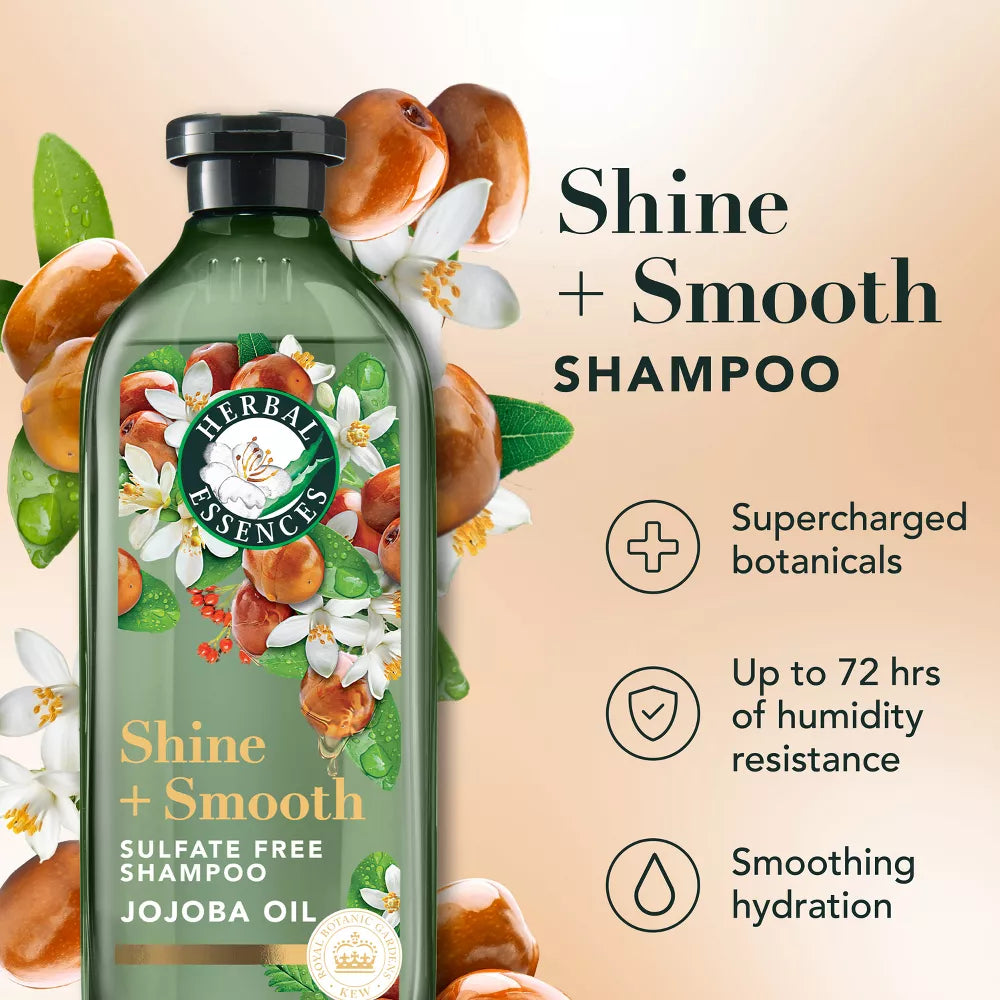 Shampoo con aceite de jojoba para cabello con frizz - Aloe vera y hierbas cítricas