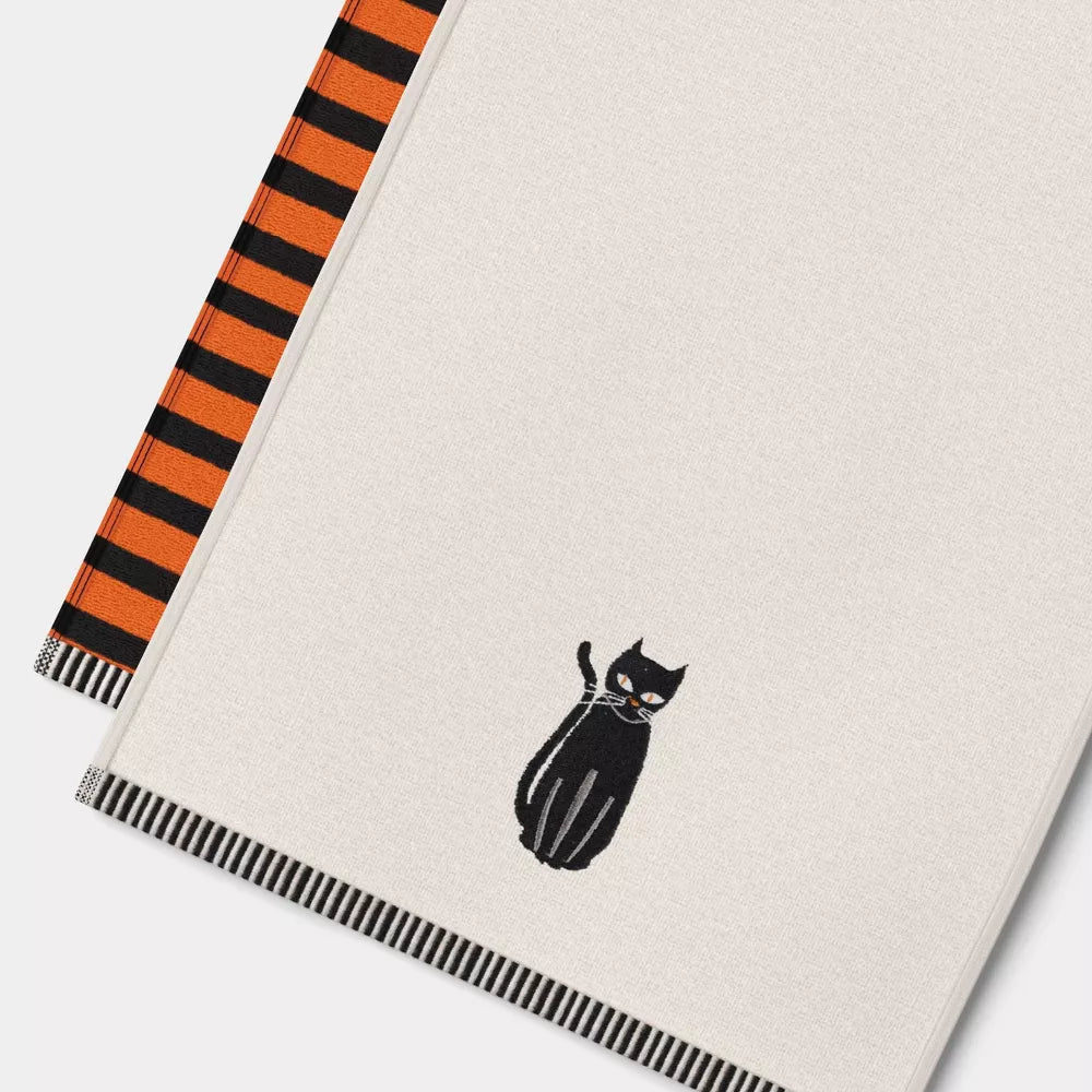 #Modelo_Cat and Black/Orange Stripe